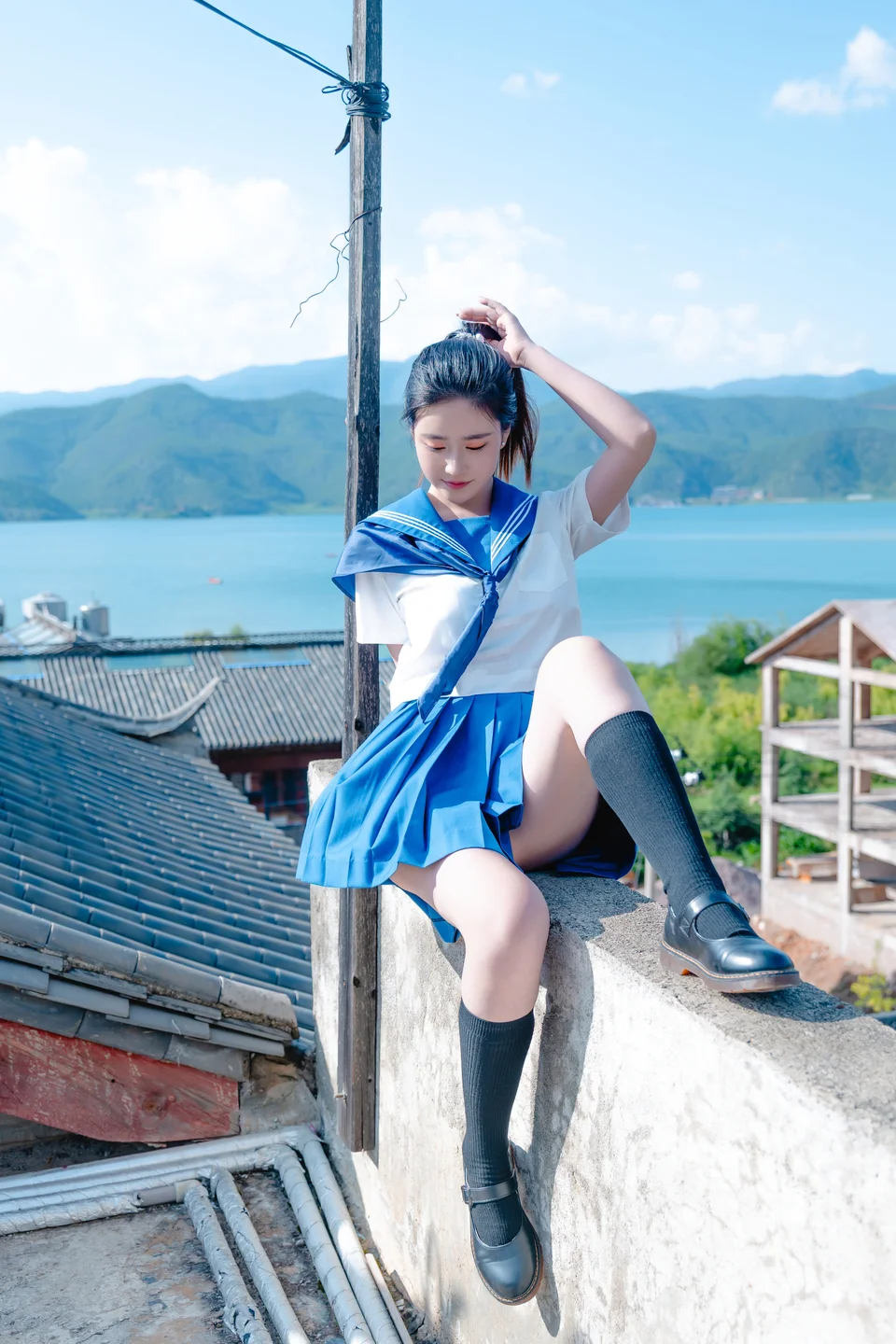 年年 - 泡沫之夏JK [78P-385MB] tg@simisebaisi 【丝足阁】057.webp